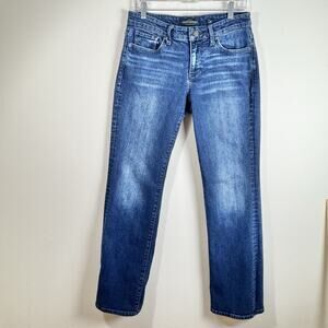 LUCKY BRAND EasyRider Women Size6/28 Regular BlueDenim Stretch Mid Rise